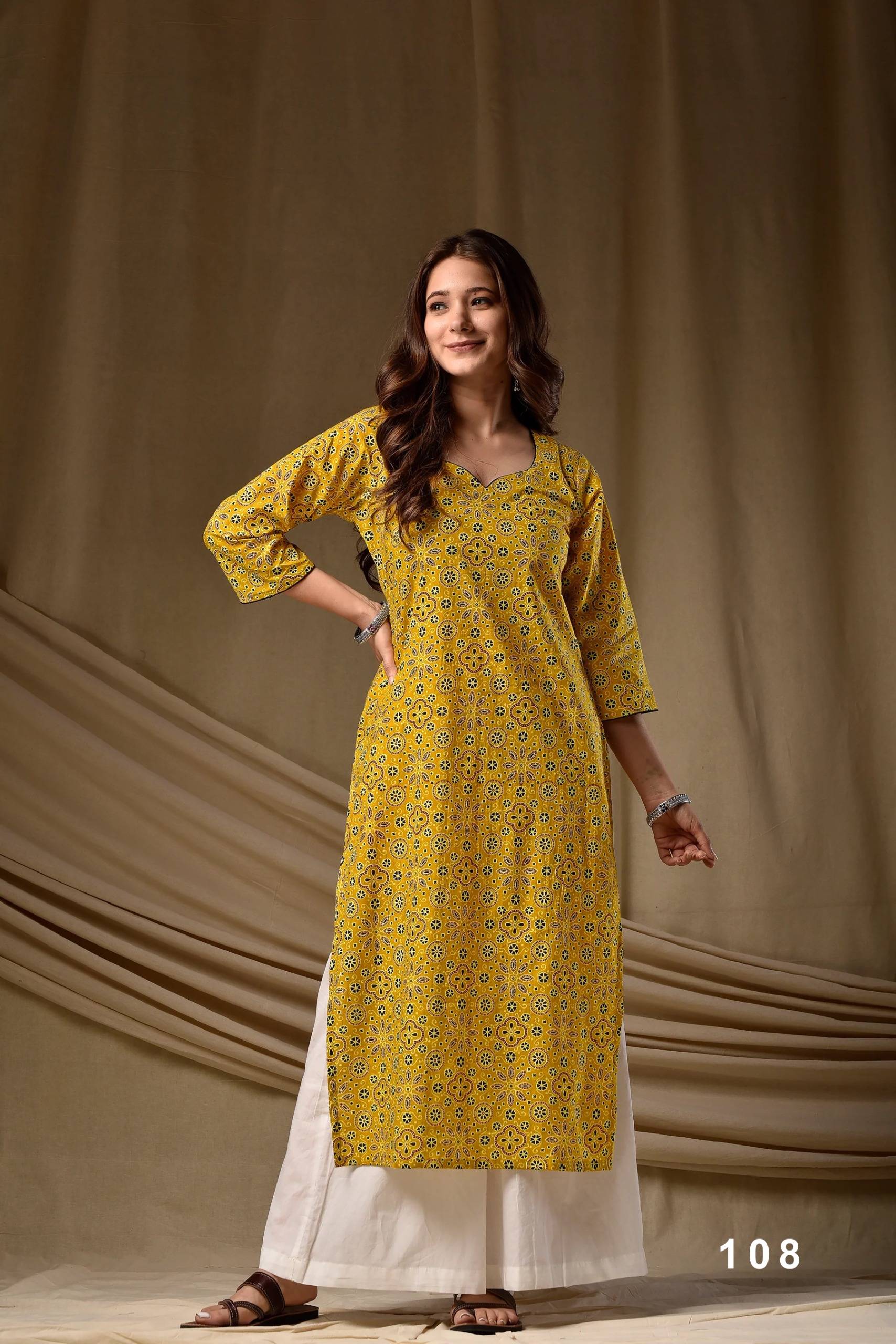 IRA Vol 1 By IRA fashion 101 To 109 Series Beautiful Festive Suits Colourful Cambric Cotton  Print Kurtis At Wholesale Price